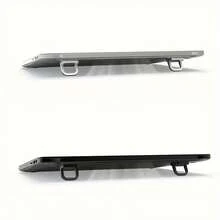 2pcs Compact Portable Heightening Cooling Rack Laptop Stand: Invisible, Foldable, Ergonomic Desk Support For 10-18 Inch Laptops, Tablets, Keyboards, And Phones - ABS Material - View 10