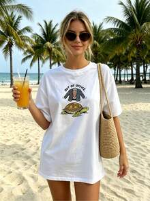 Women T-Shirts - White - View 1