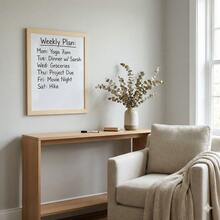 30x40cm Black Wood Blackboard, Chalkboard Sign For Drawing, Memo, Display - Black - View 6