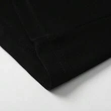 女款修身 Polo 領 T-shirt，黑色短袖，休閒通勤、高爾夫、網球、運動上衣，夏季 - 黑色 - 查看 9