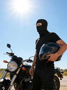 1/2/3/4/5/6pcs Racing Head Mask, Summer Cool Neck Gaiter, Elastic Breathable Motorcycle Face Mask, Suitable For Riders And Off-Road Motorcycles - Multicolor - View 3