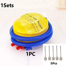1pc Balloon Foot Pump, Fast Inflation, Portable Plastic Air Pump, Suitable For Party Inflatable Toys, Swimming Pool Floats, Air Mattresses, Lightweight And Easy To Use - Type a - View 15