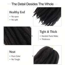 Blended Hair Extensions - SNATURAL/L.RED/GREEN/27 - View 5