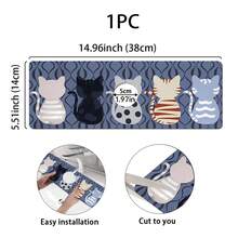 1 buah Alas Anti Selip Keran Berbagai Ukuran Motif 5 Kucing, Alas Keran Dapur, Terbuat dari Bahan Karet Diatomaceous Earth Anti Selip, Alas Pelindung Meja Keran, Alas Dapur Anti Selip, Alami dan Higienis, Penting untuk Dapur Rumah, Juga Cocok Sebagai Bagian dari Dekorasi Dapur Rumah, Cocok untuk Dekorasi Musim Gugur/Musim Dingin dan Liburan - MultiWarna - View 12