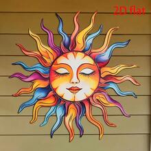 1 Stück bunte Acryl Wanddekoration, dekoratives Schild im Boho-Stil für den Garten, 2D flache Outdoor-Wanddekoration, geeignet für Zuhause, Innenbereich, Schlafzimmer, Außenbereich, Wohnzimmer, Garten, Bürodekoration, ganzjähriges Themen-Dekor, perfektes Einweihungsgeschenk - Mehrere Stile - Übersicht 1