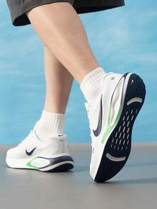 男士跑步鞋 NIKE JOURNEY RUN 2026 夏季新款 透氣網布休閒訓練跑步鞋 FN0228-113 - 白色 - 查看 4