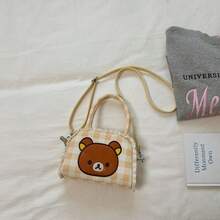 Rilakkuma Korean Style Cute Cartoon Relaxed Bear Handbag For Women 2026 New Portable Coin Purse Parent-Child Shoulder Crossbody Bag - Multicolor - View 14