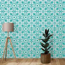 "Creative Touch" 4-Piece Tile Stencil Set, 6X6 Inch Reusable Painting Stencils, Geometric Stencils, DIY Craft Project Stencils, Suitable For Fabric, Canvas, Furniture And Home Decor - Tactile Design - View 4