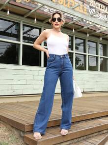 Women Jeans - Azul - Ver 1