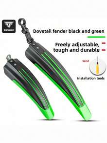TOSUOD Mountain Bike Mudguard, Universal Front And Rear Wheel Mud Guard, Quick Release Installation, Stable And No Shaking, Effectively Blocks Mud And Water Splashing, Essential Protective Accessory For All Types Of Mountain Bikes, Commuting And Off-Road Cycling - Multicolor - View 10