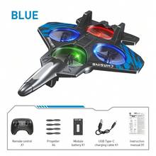 Kids Remote Control Airplanes & Jets - Blue 1B - View 1