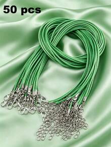 10/50/100pcs Multi-Color Multi-Layer Cord Necklace, Retro Punk Jewelry Necklace - Necklace Cord - View 23