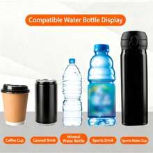 1pc Multi-Function Universal Cup Holder, Quick Release Tool-Free Installation, Bicycle Stroller Electric Bike Water Bottle Holder Accessory - Multicolor - View 7