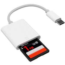 タイプ C SD カードリーダー USB-C メモリーカードリーダー OTG 対応 高速転送 スマホ/PC//タブレット対応 コンパクト ホワイト - チェックする 9