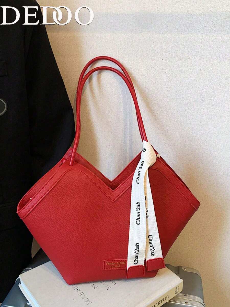 Dedoo New Arrival Fashion Handbag, European And American Style, Versatile (Random Delivery Of Style, Pattern And Color) - Red - View 1