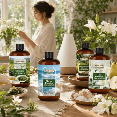 Fragrance Essential Oil Refill, Suitable For Diffusers, Humidifiers, Diffuser Stones And Reed Diffusers, Multiple Scents Available, Create Cozy Indoor Atmosphere, Suitable For Bedroom, Living Room, Bathroom, Car Space, Ideal Gift For Birthday And Holiday