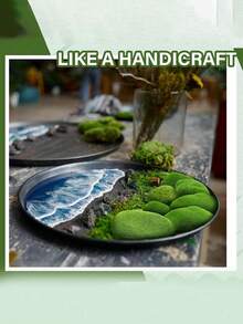 Artificial Moss Green Grass Miniature Model, Mini DIY Fairy Garden Aquarium Outdoor Decoration Micro Ornaments (20pcs/10pcs/5pcs) - One Size Fits All - View 9