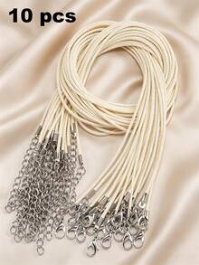 10/50/100pcs Multi-Color Multi-Layer Cord Necklace, Retro Punk Jewelry Necklace - Necklace Cord - View 65