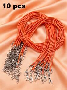 10/50/100pcs Multi-Color Multi-Layer Cord Necklace, Retro Punk Jewelry Necklace - Necklace Cord - View 72
