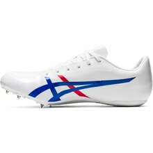 Asics Unisex Hypersprint 7 Track & Field Shoes, 11.5, WHITE/ BLUE Variant 1 - None - View 4