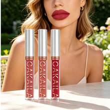 CAKAILA 12 Colors Matte Liquid Lipstick Set, Velvet Non-Drying Lip Gloss, Waterproof Long Lasting Non Transfer Lip Tint, Nude Red Pigmented Lip Makeup Cosmetic Kit For Daily Party Women Girls - Multicolor - View 6
