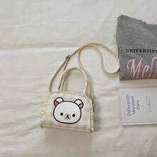 Rilakkuma Korean Style Cute Cartoon Relaxed Bear Handbag For Women 2026 New Portable Coin Purse Parent-Child Shoulder Crossbody Bag - Multicolor - View 5