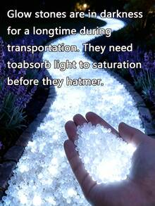 10,000pcs Glow-In-The-Dark Stones, Colorful Luminous Decorative Pebbles, Multi-Color Options. These Outdoor Fluorescent Stones Are Suitable For Landscape Design, Can Be Used As Outdoor Handmade Decorative Stones For Yards, Backyards, Balconies, Lawns, Walkways, Fish Tanks, Flower Pots, And Also For Party And Holiday Decorations. Halloween Decorations, Specially Designed For Home And Outdoor Landscape Scenes, Back To School Season, Home Decor, Home Supplies, Outdoor Flower Pots, Outdoor Garden Decorations, Gardening Tools, Garden Supplies, Garden Cleaning, Outdoor Garden Decor, Garden Decorations - Multicolor - View 15