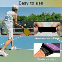 2pcs Pickleball Paddle Grip Tape - Non-Slip Replacement Grip, Suitable For Pickleball Paddles - Shock Absorbing & Moisture Wicking - Easy To Install And Long-Lasting Performance - Multicolor - View 6