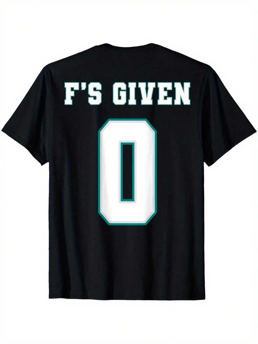 F Has Given Funny Satire Adult Humor T-Shirt | Summer Casual Comfortable, Fashionable Crew Neck, Short Sleeve, S-XXXL, Local Community Store in Stock, - Negro - Ver 1