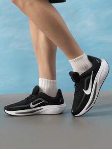 Men's Running Shoes NIKE QUEST 7 Summer New Mesh Breathable Casual Sports Running Shoes IM6368-005 - Black/white - View 5