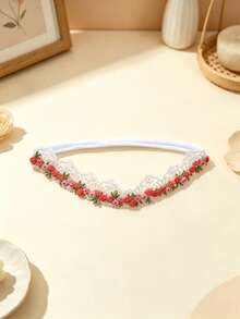 jralon 3 piezas/paquete Diademas elásticas suaves de varios colores para bebé, adecuadas para todas las estaciones, excelente regalo, perfectas para sesiones de fotos - Multicolor - Ver 6