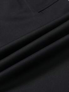 Pantalon cargo ample pour hommes, design robuste à plusieurs poches, style avec lien à la cheville, tenue décontracté à la mode pour le printemps et l'automne - Noir - Voir 9