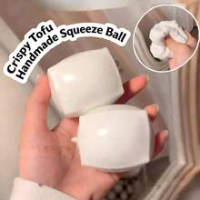 1pc-2026 New Tofu Handmade Ball-Super Stress Relief-Stress Relief Pinch Music-Home Office Desktop Placement - Stress Relief Anytime, Anywhere-Pocket Stress Relief Tool For Teenagers And Adults- Perfect Birthday Gift - Adult Stress Relief Gift Gif - Multicolor - View 6