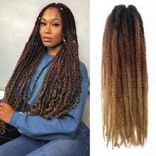Blended Hair Extensions - SNATURAL/L.RED/GREEN/27 - View 1