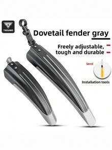TOSUOD Mountain Bike Mudguard, Universal Front And Rear Wheel Mud Guard, Quick Release Installation, Stable And No Shaking, Effectively Blocks Mud And Water Splashing, Essential Protective Accessory For All Types Of Mountain Bikes, Commuting And Off-Road Cycling - Multicolor - View 9