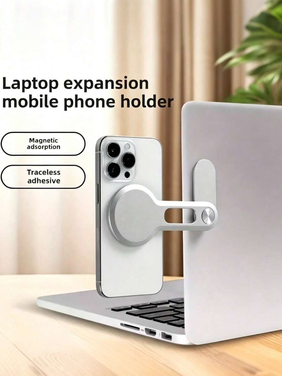 Aluminum Alloy Magnetic Laptop Expansion Stand - Elevate Your Workspace - View 1