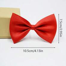 Fashionable Adjustable Pet Bowtie Collar - Durable Polyester Material, Suitable For Small To Large Dogs And Cats - Multicolor - View 16