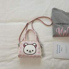 Rilakkuma Korean Style Cute Cartoon Relaxed Bear Handbag For Women 2026 New Portable Coin Purse Parent-Child Shoulder Crossbody Bag - Multicolor - View 13