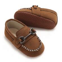 Classic Infant Casual Walking Shoes, Soft Sole Comfortable Infant Shoes For Spring And Summer - Brown - View 3