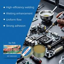 Solder Paste Flux, Thermal Conductive Oxide Remover, Cleaning Soldering Points, Home Electronic Repair Soldering Auxiliary Tool - A - View 7