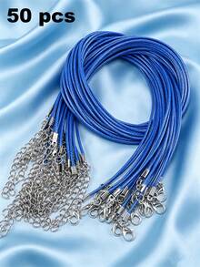10/50/100pcs Multi-Color Multi-Layer Cord Necklace, Retro Punk Jewelry Necklace - Necklace Cord - View 21