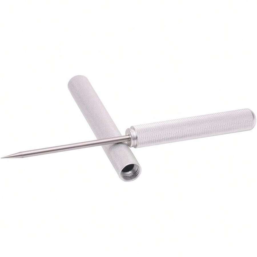 Aluminum Alloy Ice Picks, Ice Crusher Ice Chisel Removal Pick Ice Tool With Aluminum Safety Alloy Cover For Restaurant Bar Bartender Home Kitchen (Silver) - View 1
