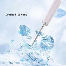 Aluminum Alloy Ice Picks, Ice Crusher Ice Chisel Removal Pick Ice Tool With Aluminum Safety Alloy Cover For Restaurant Bar Bartender Home Kitchen (Silver) - View 5