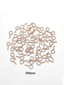 Multicolor Enamel Metal Eye Screw Hooks, DIY Hardware Accessories For Keychain, Pendant, Bracelet, Necklace Handmade Jewelry Craft Supplies - Colored Eye Studs - View 19