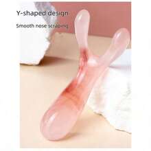 1 buah Resin 5-Cakar Alat Pijat Gua Sha Hidung Sisir Wajah Tongkat Pengikis Tulang - A - View 5