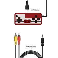 2.4-Inch Retro Handheld Game Console, Classic 8-Bit Console With 500 Built-In Games, Nostalgic Model, Gift For Kids. - Red With Gamepad - View 4