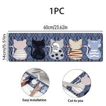 1 buah Alas Anti Selip Keran Berbagai Ukuran Motif 5 Kucing, Alas Keran Dapur, Terbuat dari Bahan Karet Diatomaceous Earth Anti Selip, Alas Pelindung Meja Keran, Alas Dapur Anti Selip, Alami dan Higienis, Penting untuk Dapur Rumah, Juga Cocok Sebagai Bagian dari Dekorasi Dapur Rumah, Cocok untuk Dekorasi Musim Gugur/Musim Dingin dan Liburan - MultiWarna - View 11