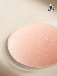 1件裝女款大尺碼矽膠胸墊，8cm 矽膠胸墊，專為全罩杯支撐與自然提拉設計 - 彩色 - 查看 4