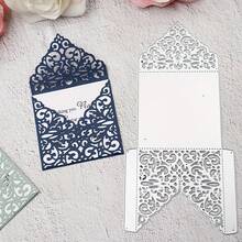 1pc Envelope Cutting Die, DIY Scrapbook Photo Album Decoration Card Cutting, Handmade Greeting Card Making Template, Craft Embossing Tool - Envelope - View 8
