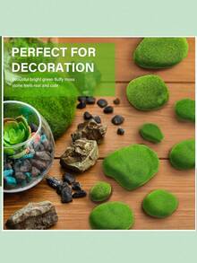 Artificial Moss Green Grass Miniature Model, Mini DIY Fairy Garden Aquarium Outdoor Decoration Micro Ornaments (20pcs/10pcs/5pcs) - One Size Fits All - View 8